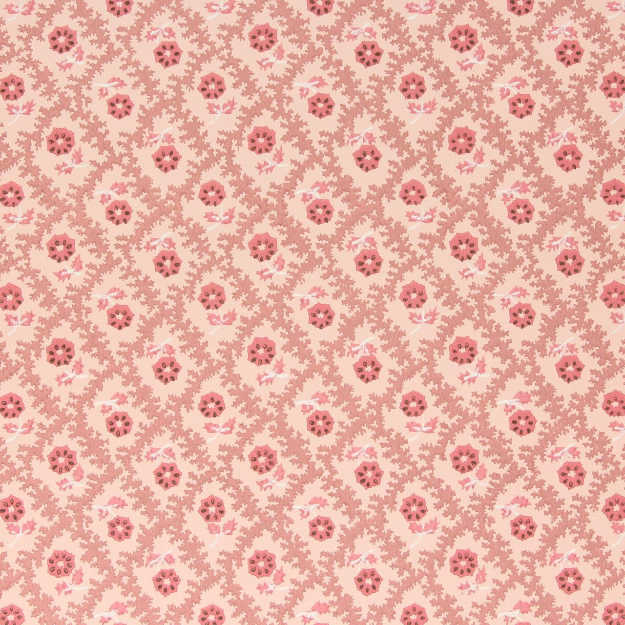 1280x1280 1950s Vintage Wallpaper Pink Floral