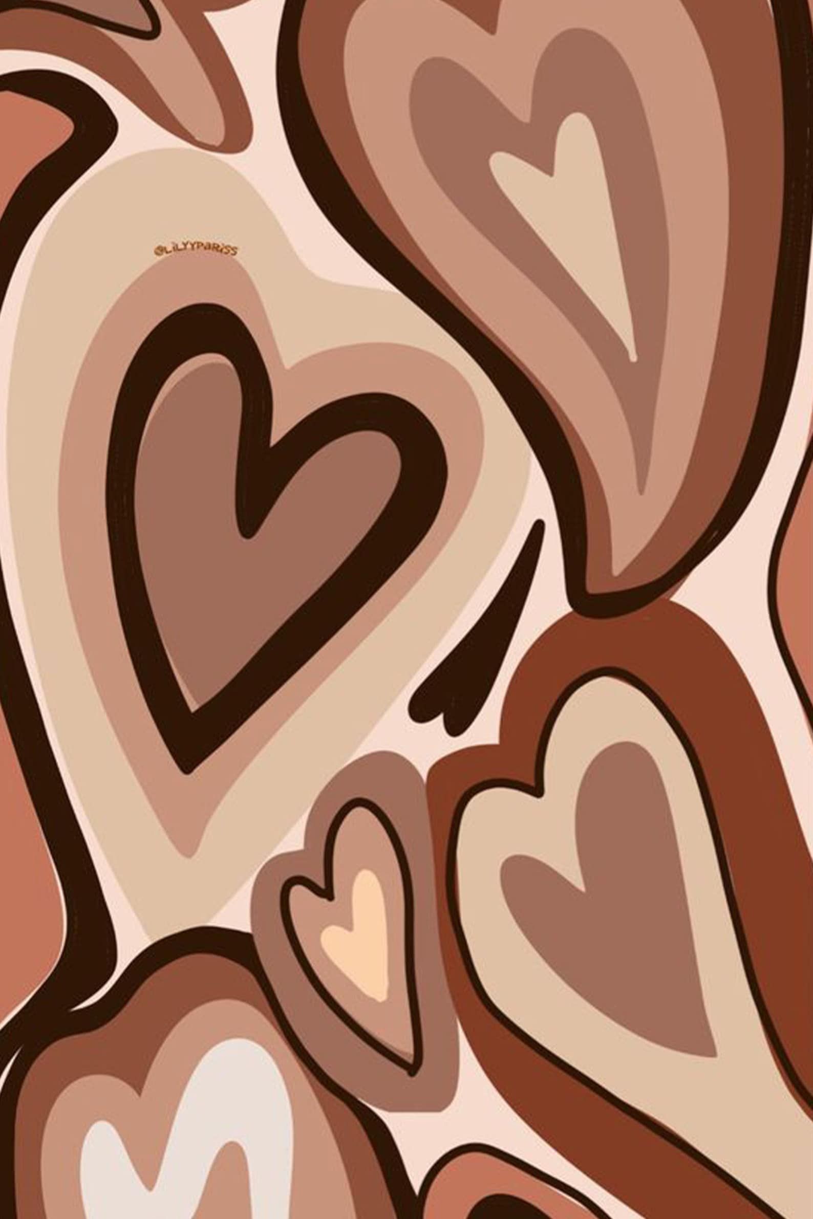 1588x2382 Brown Aesthetic Wall Collage Kit, Nude
