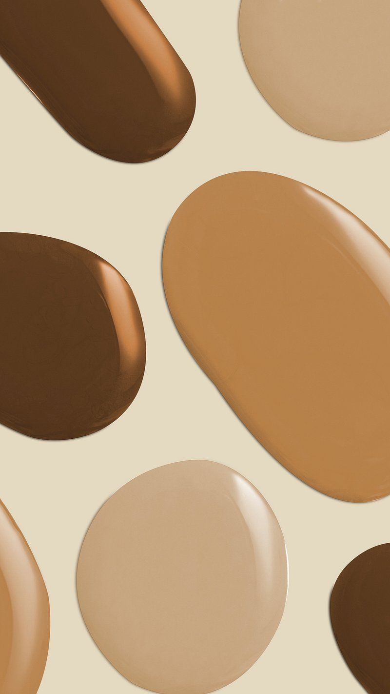 800x1422 Nude dripping paint background brown