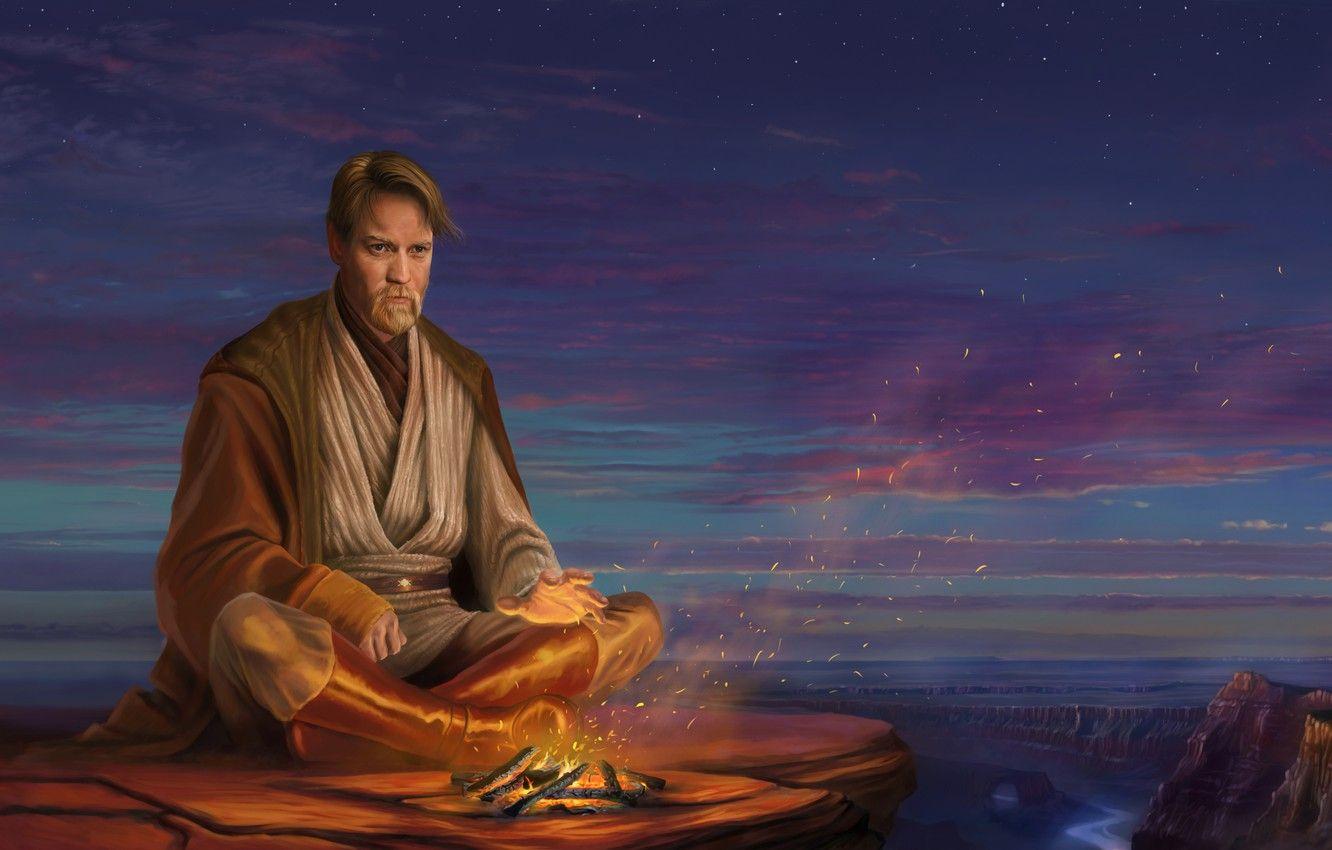 1332x850 Wallpaper the sky, clouds, sunset, the fire, star wars, art