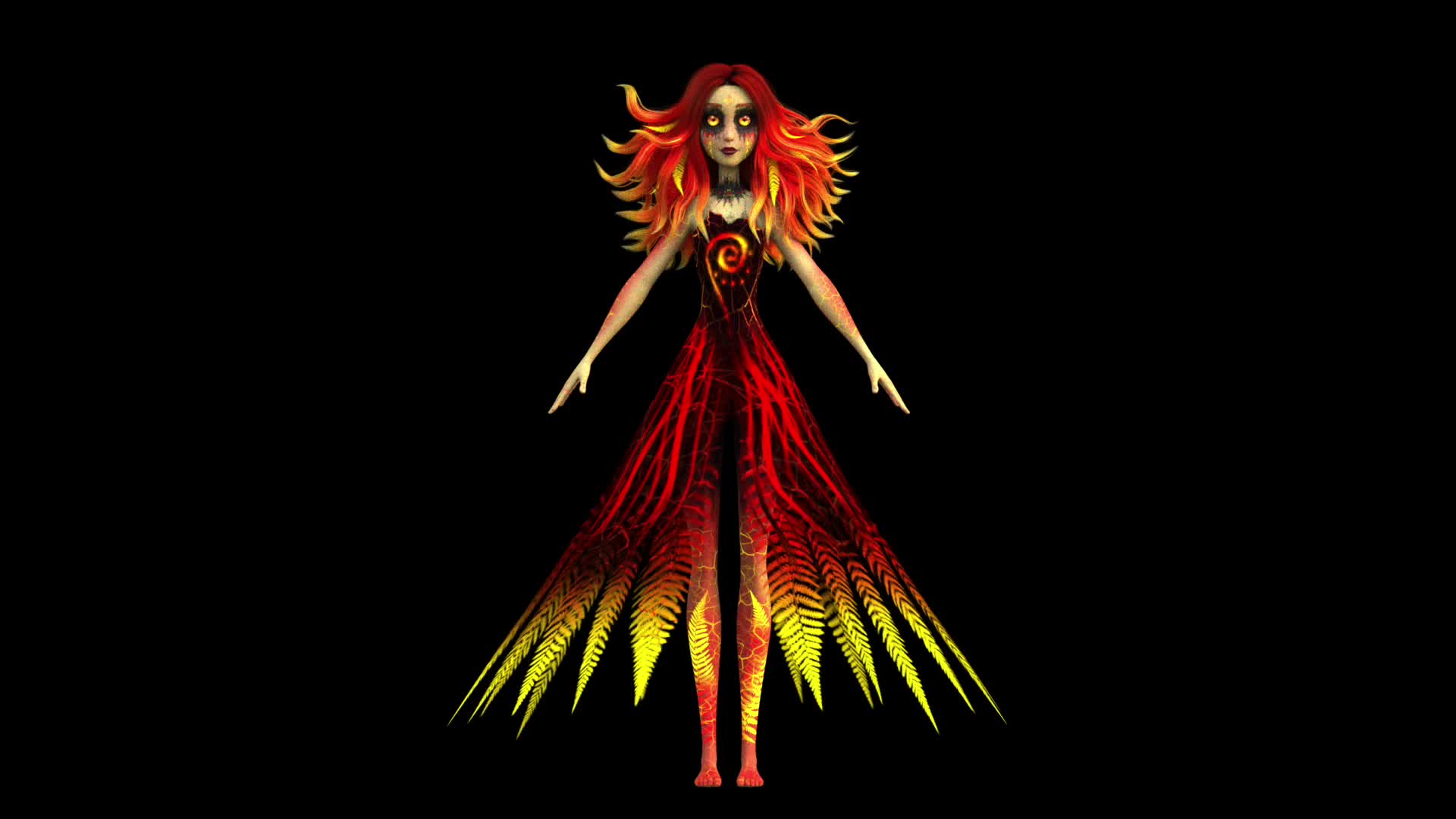 1920x1080 Mavka Fire