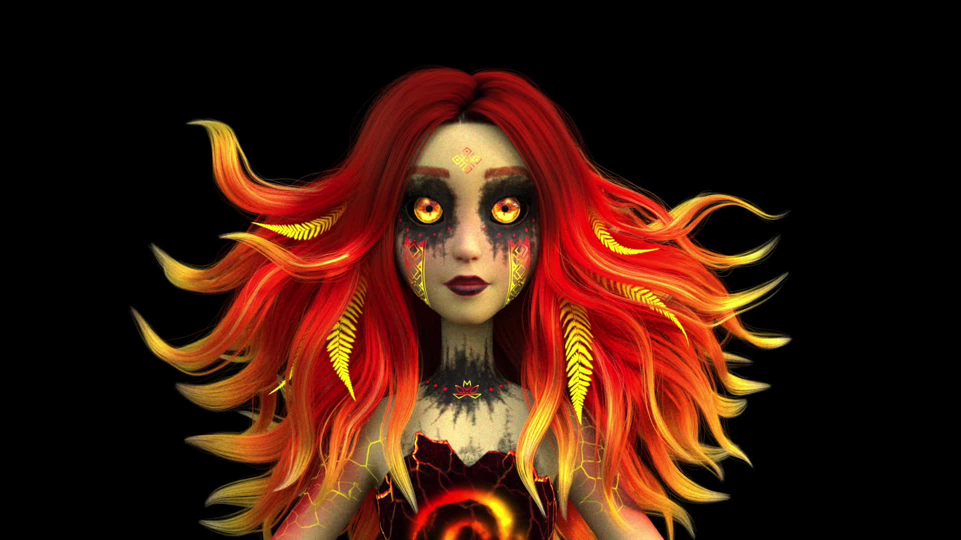 1920x1080 Mavka Fire