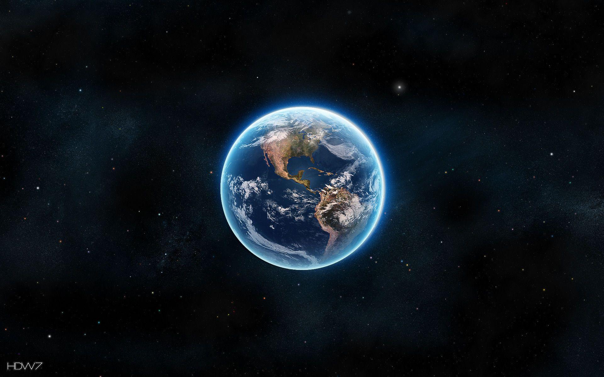 Hình nền máy tính để bàn hành tinh trái đất 1920x1200.  Thư viện hình nền HD