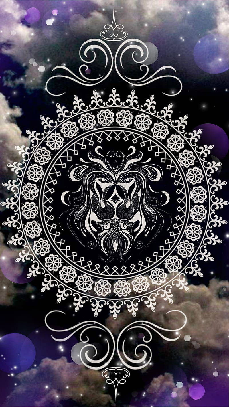 800x1422 Mystical Mandala Illustrating Leo