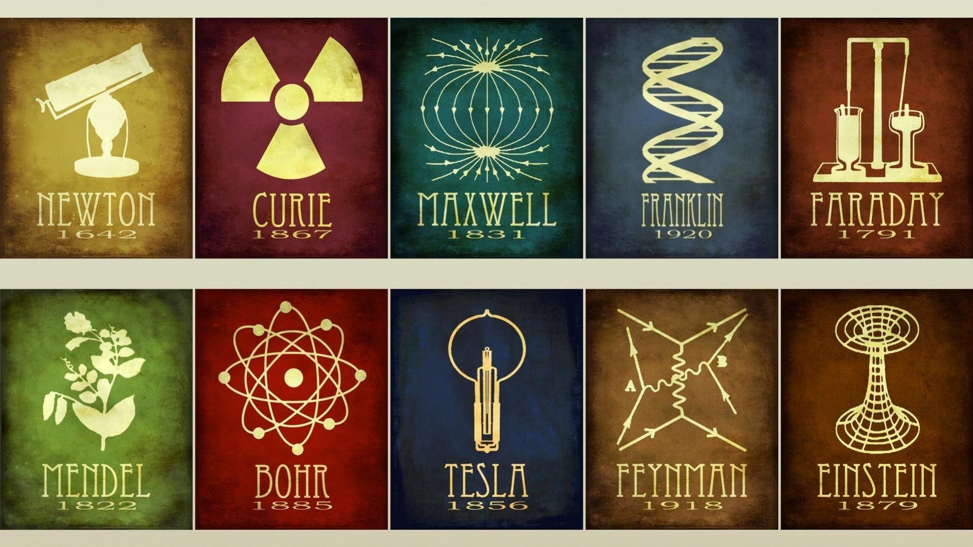 1920x1080 Wallpaper of Newton, Newton, Bohr, Tesla background & HD image