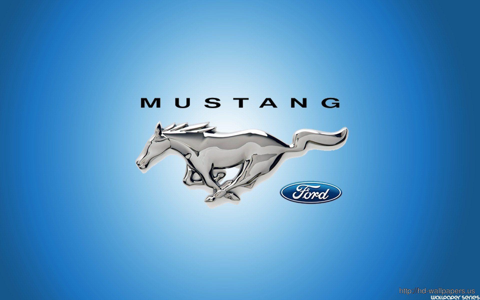 1920x1200 Mustang Logo Wallpaper Tương thích với điện thoại di động