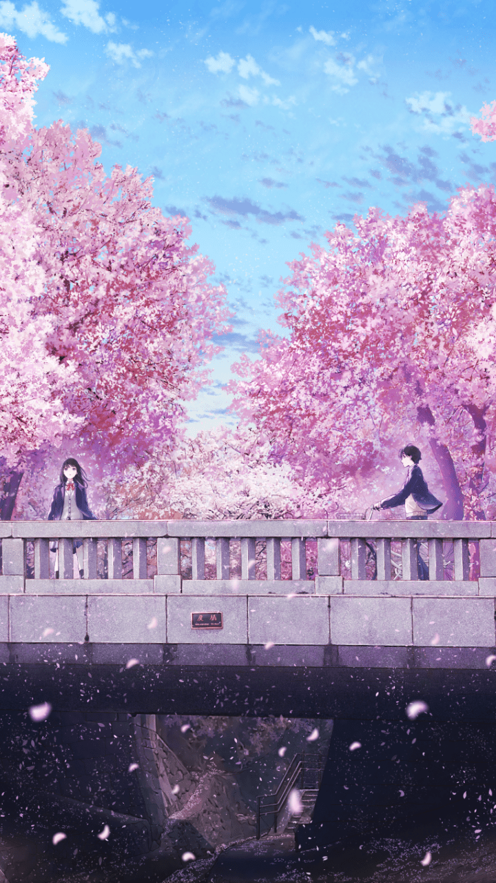720x1280 Anime Love Phone Wallpaper by あんよ