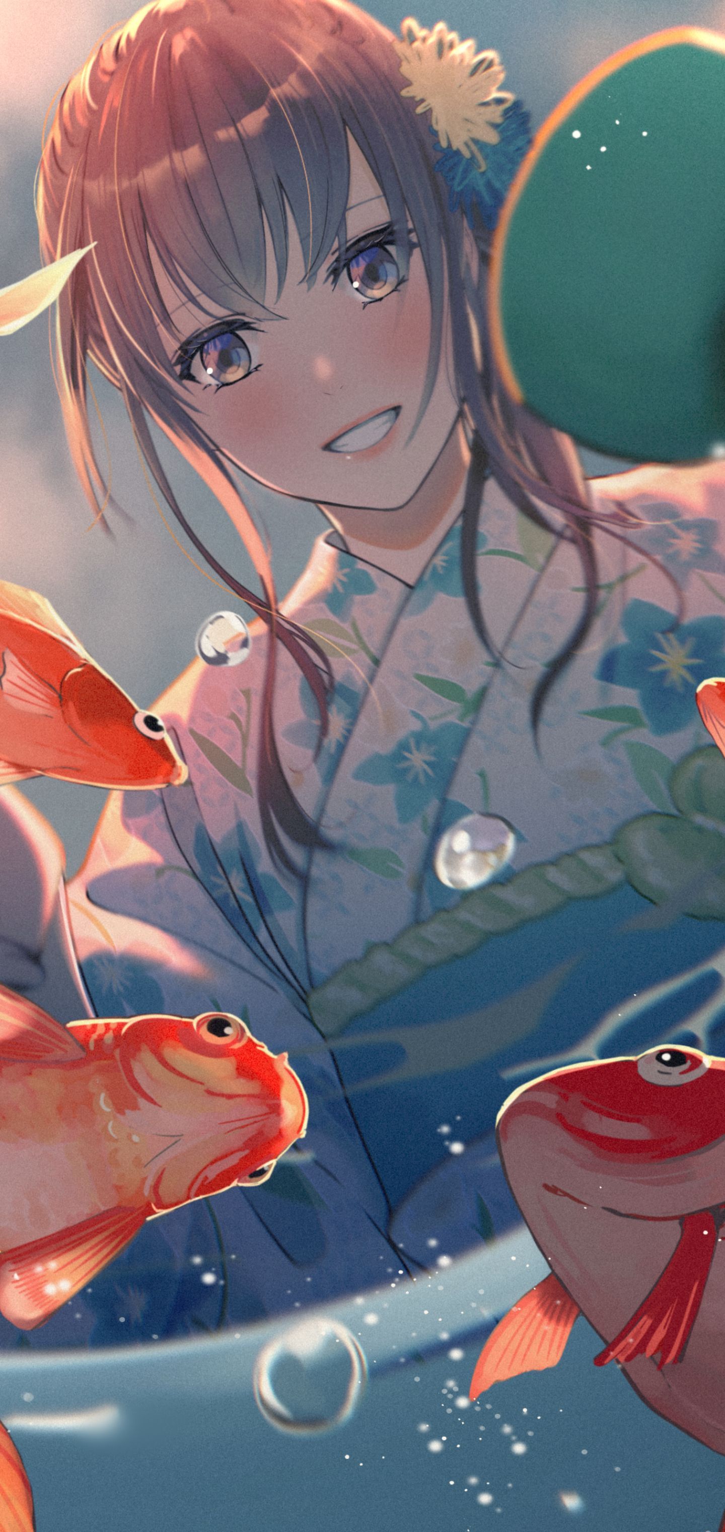 1440x3040 Anime Love Phone Wallpaper by まかろんＫ