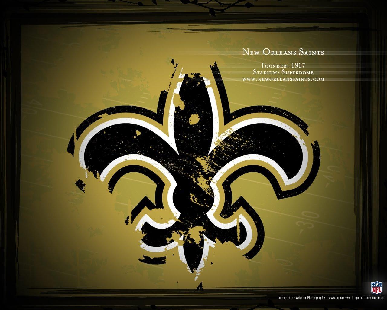 1280x1024 New Orleans Saints hình nền HD cho nền máy tính để bàn