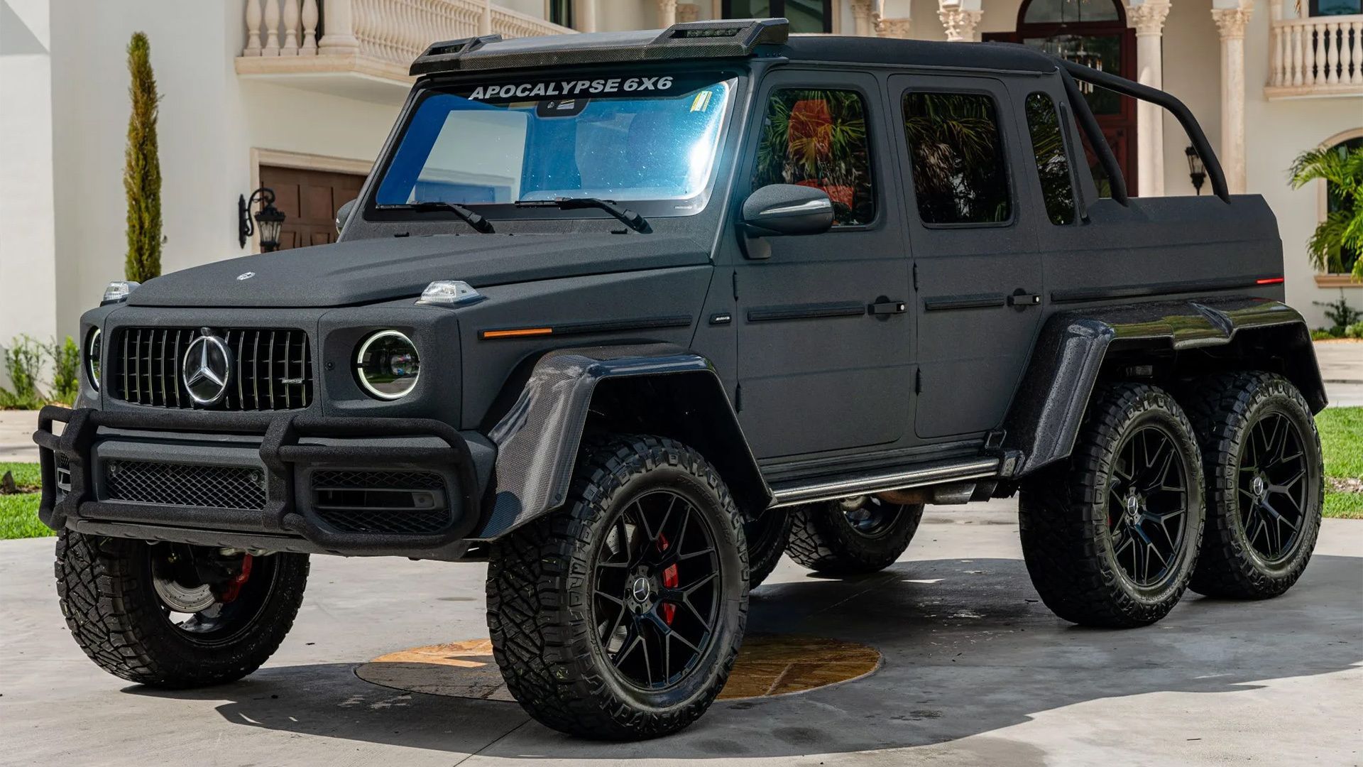 1920x1080 This Mercedes AMG G63 Has Been Transformed Into A 6×6 Monster