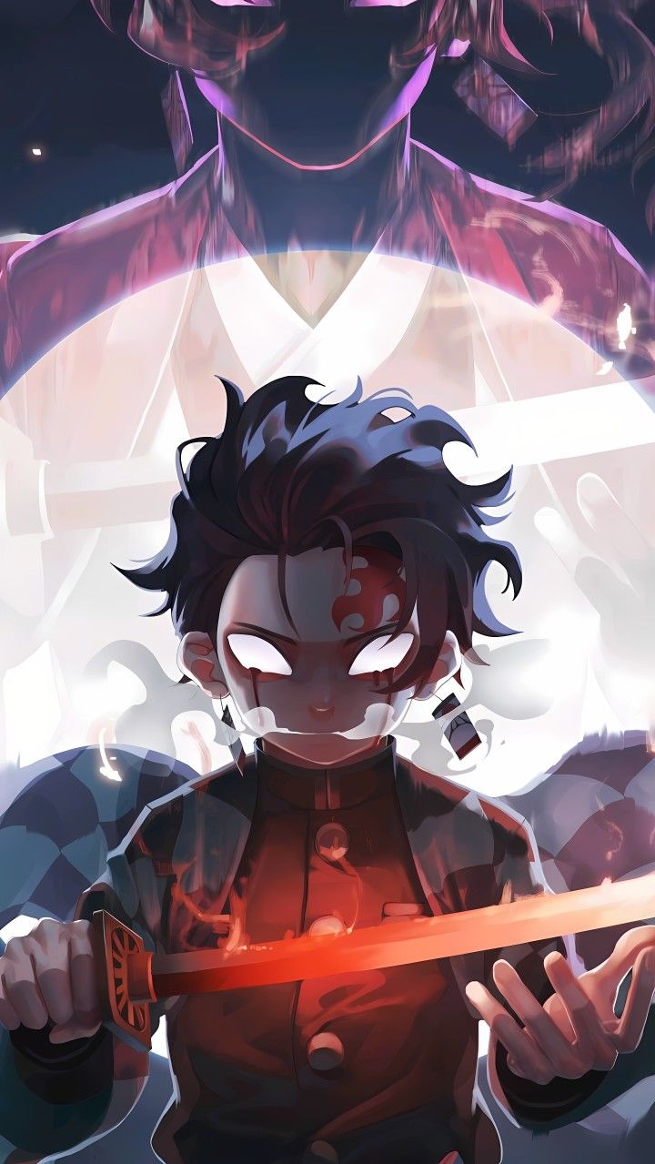 720x1279 Tanjiro Phone HD 4k Wallpaper