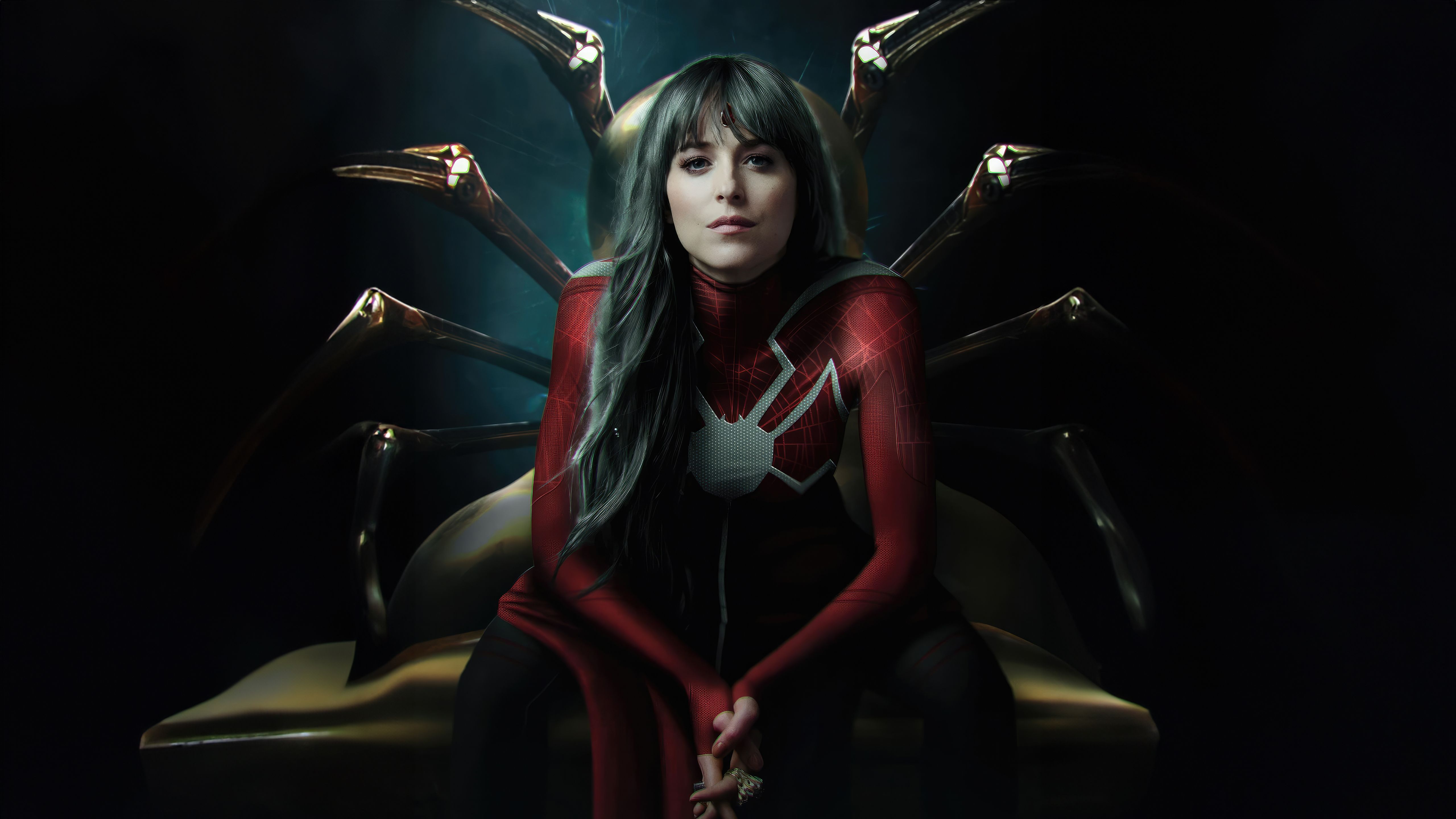 5120x2880 Madame Web Wallpaper