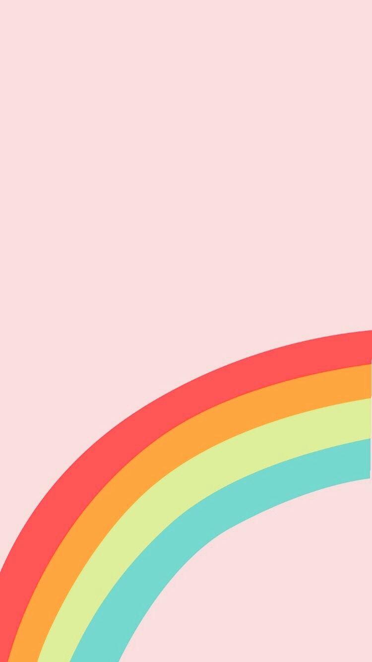 750x1334 inspo. Rainbow wallpaper