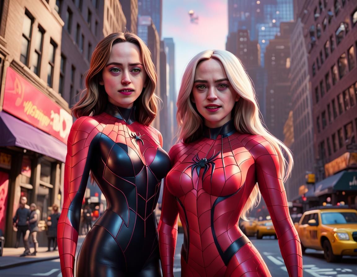 1152x896 Madame Web And Spider Woman