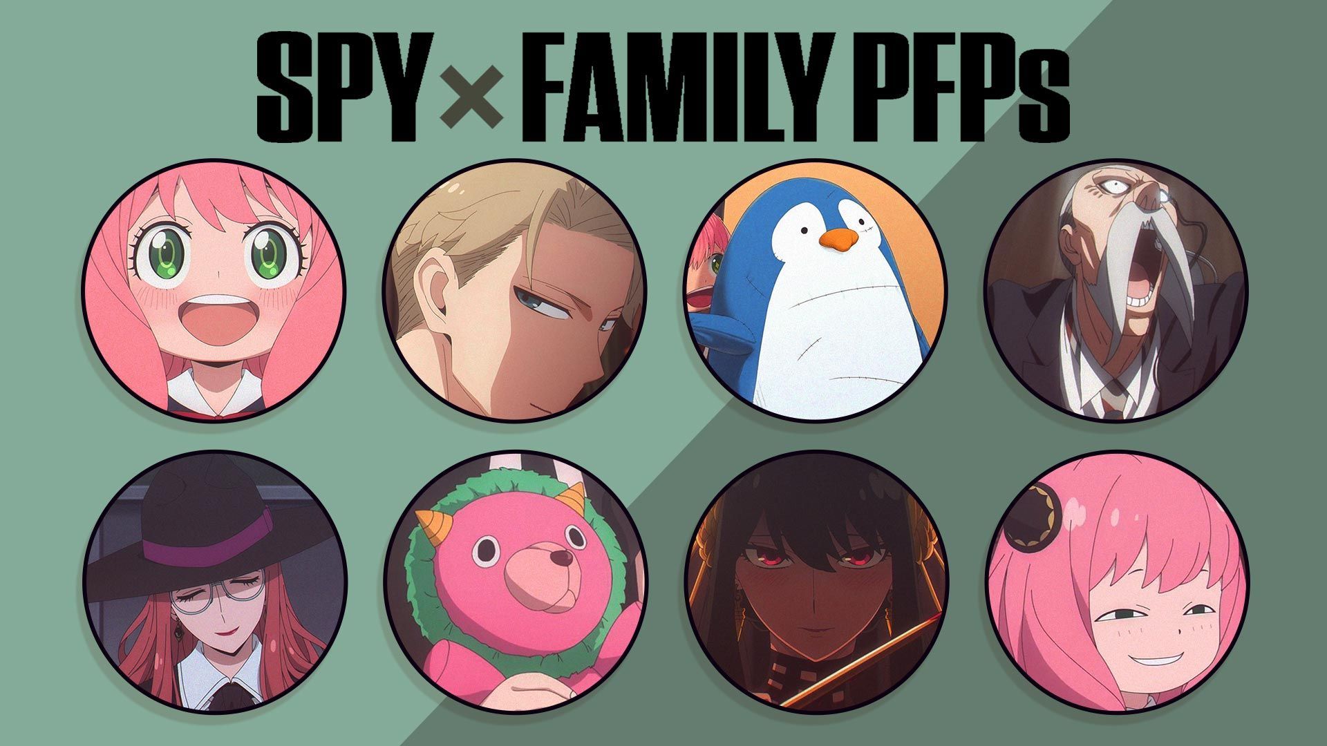 1920x1080 Spy x Family PFP Anime PFPs