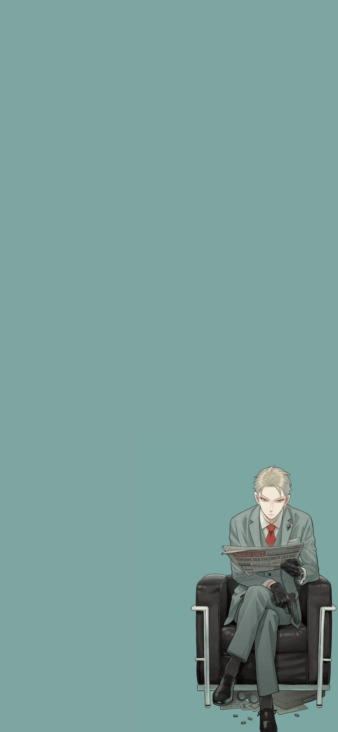 1170x2532 Spy x Family Manga Cover Wallpaper