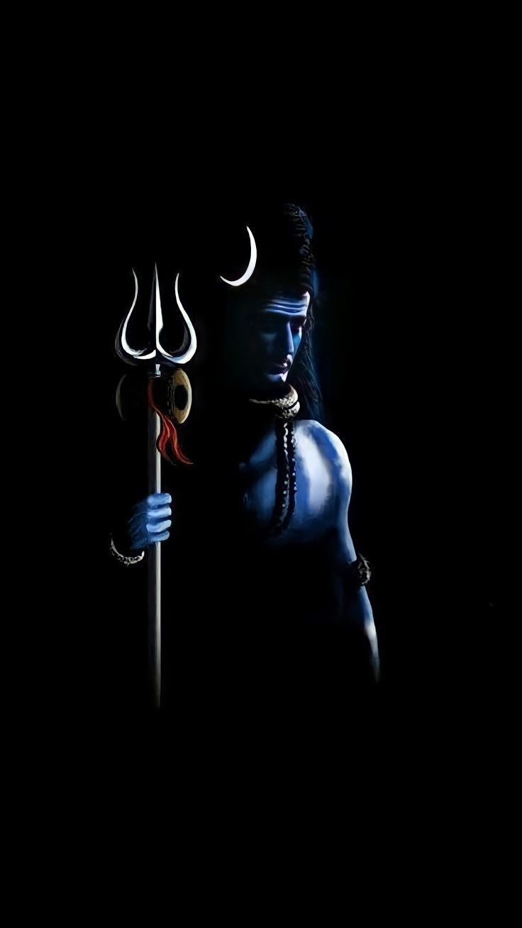 736x1308 Mahadev Wallpaper