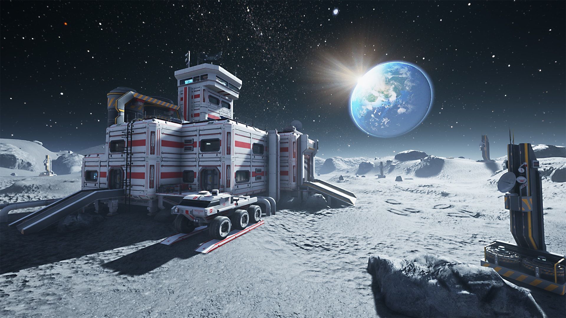 Moon Base Wallpapers - Top Free Moon Base Backgrounds - WallpaperAccess