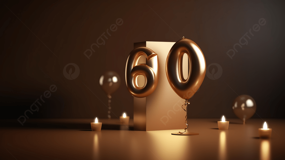 1200x673 3D Illustration Of 60 Years Of