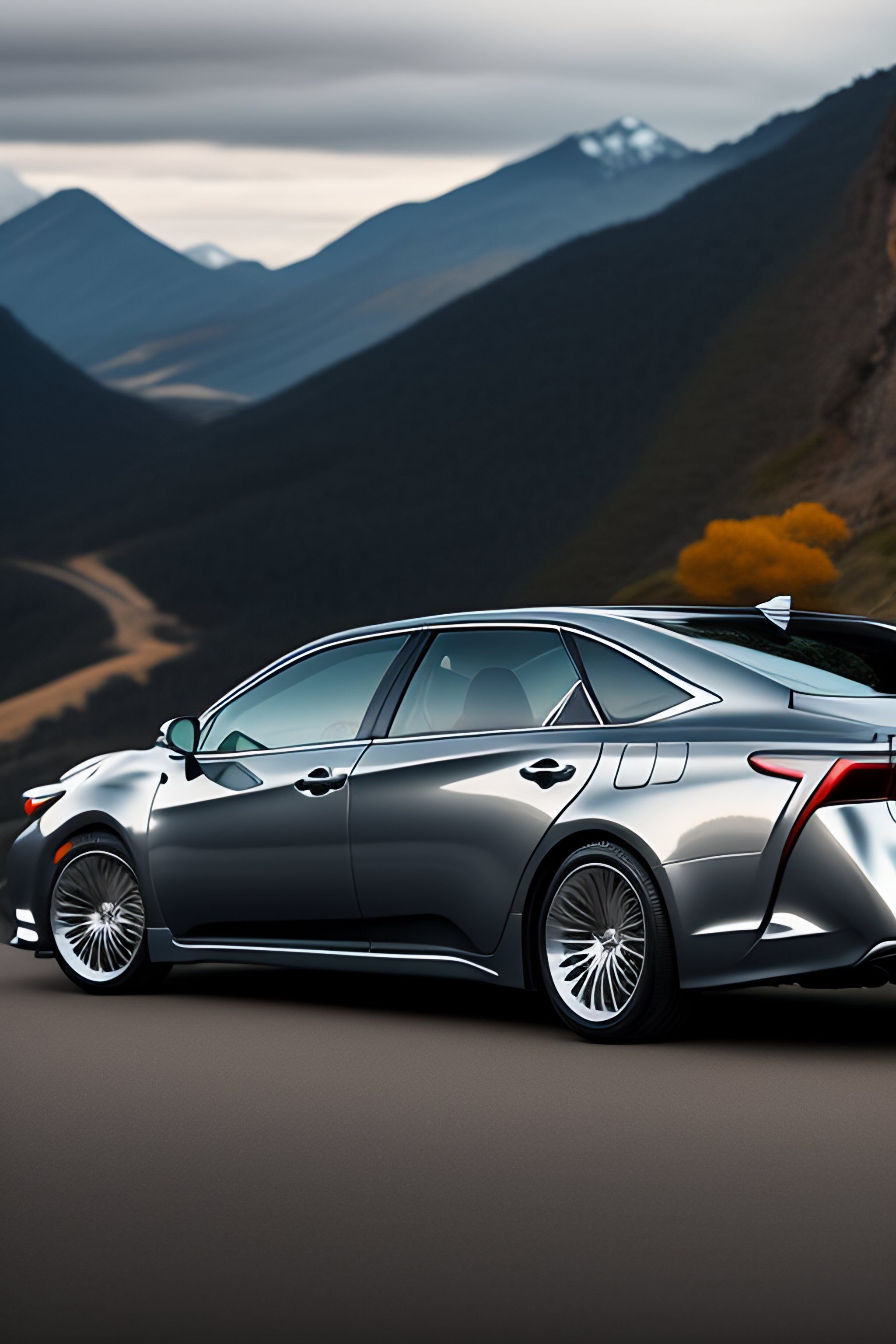 2048x3072 silver toyota avalon 2050