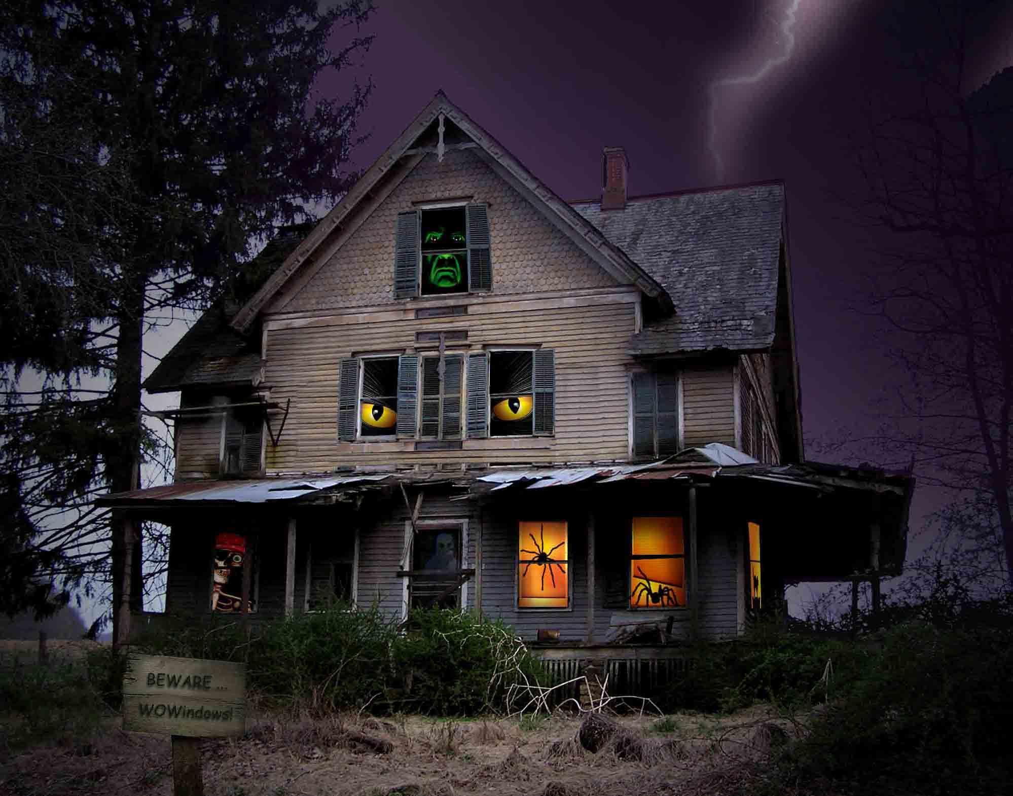 1998x1570 Scary Halloween 2012 HD Wallpaper. Scary houses, Halloween