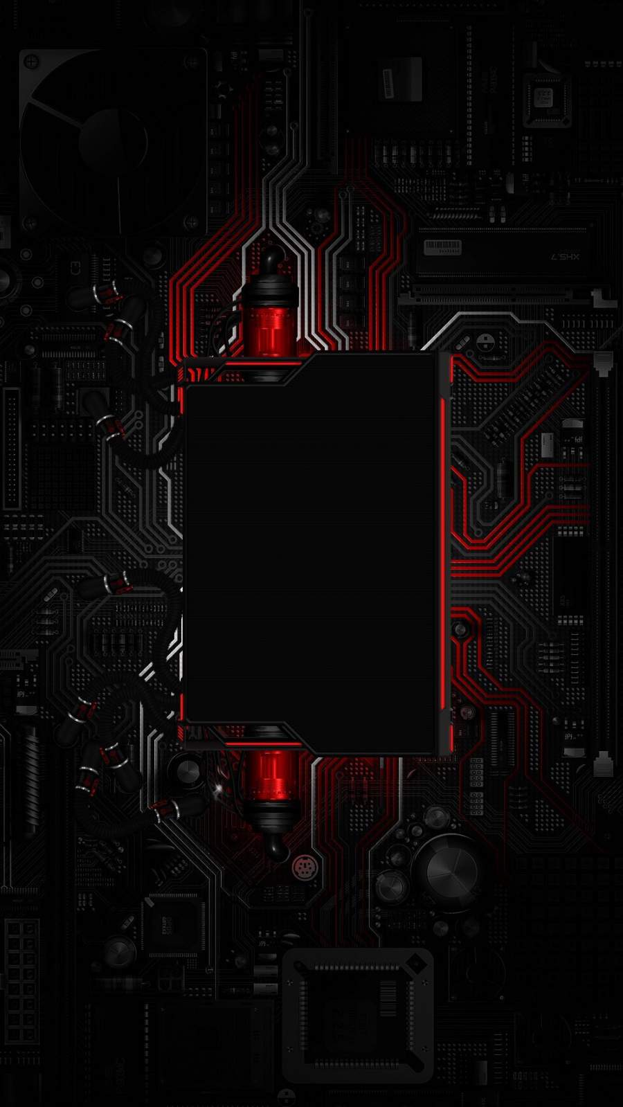 900x1599 iPhone Motherboard Wallpaper