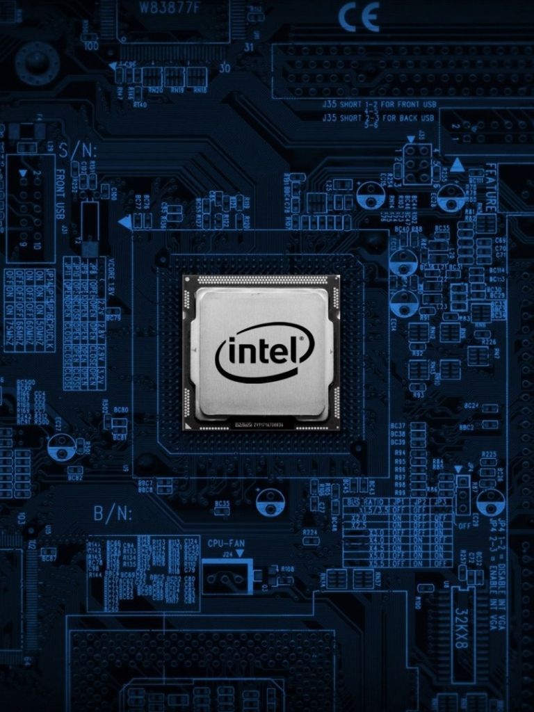 768x1024 Computer Motherboard HD wallpaper
