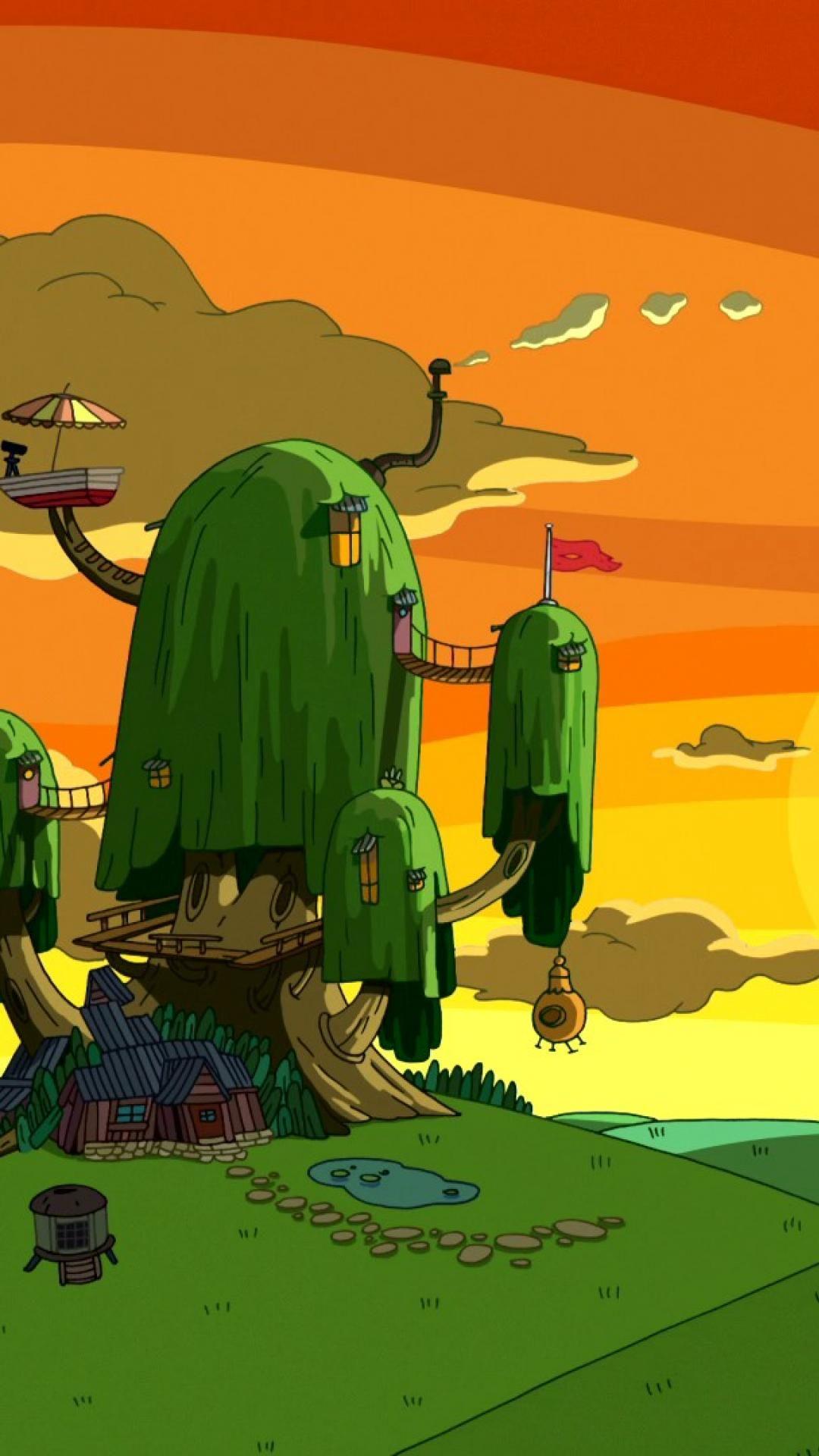 1080x1920 Free Download Adventure Time iPhone Background