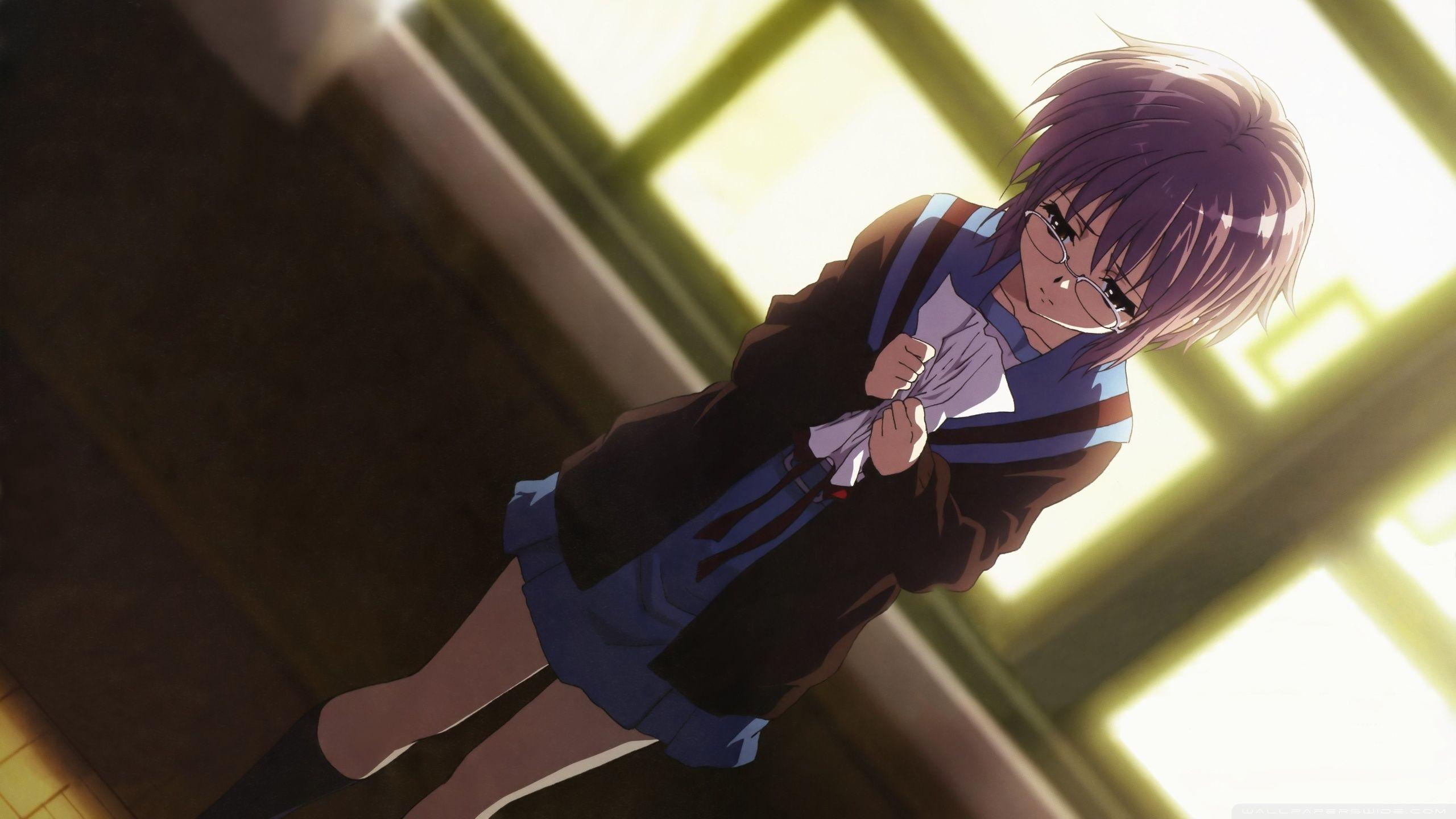 2560x1440 Nagato Yuki ❤ 4K HD Desktop Wallpaper for 4K Ultra HD TV