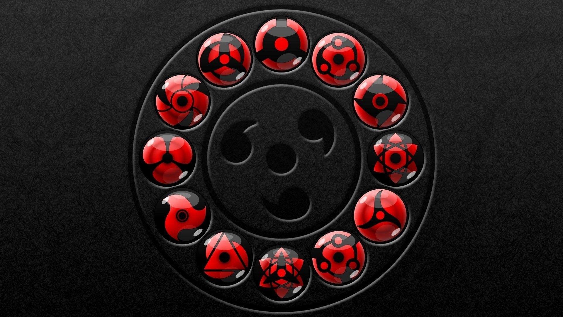 1920x1080 HD Sharingan Wallpaper
