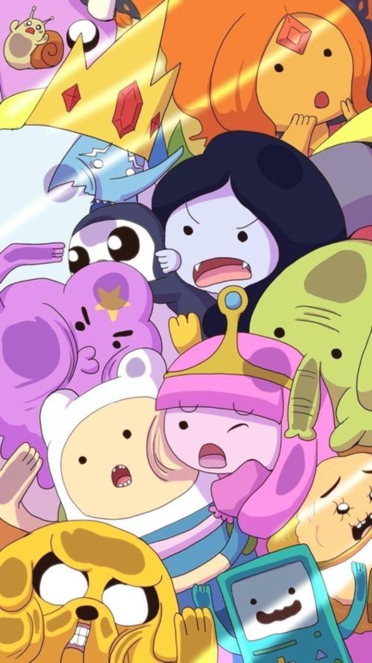 750x1334 Adventure Time iPhone Wallpaper