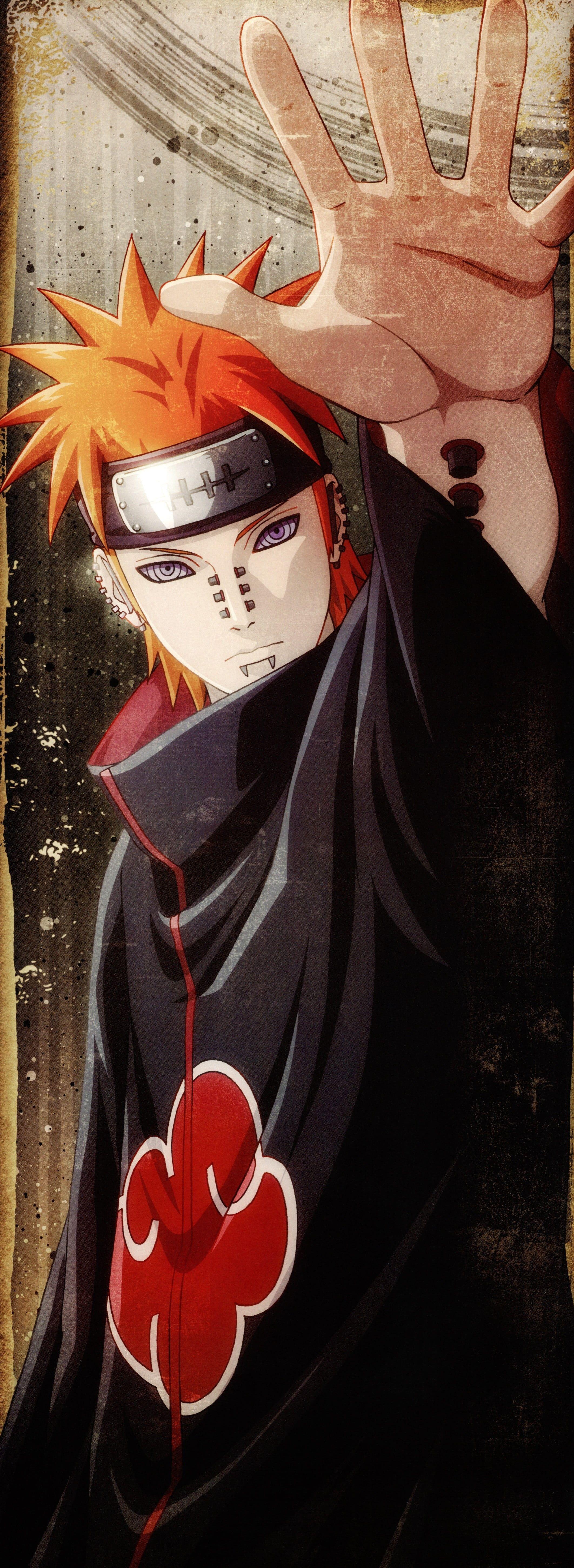 2124x5800 HD wallpaper: Naruto Shippuden Pain wallpaper, Naruto