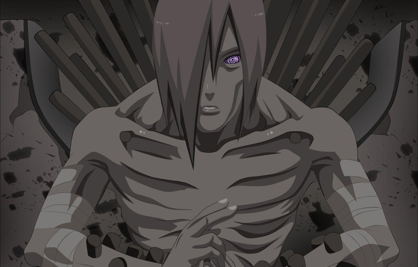 1332x850 Wallpaper Naruto, sharingan, evil, Akatsuki, piercing