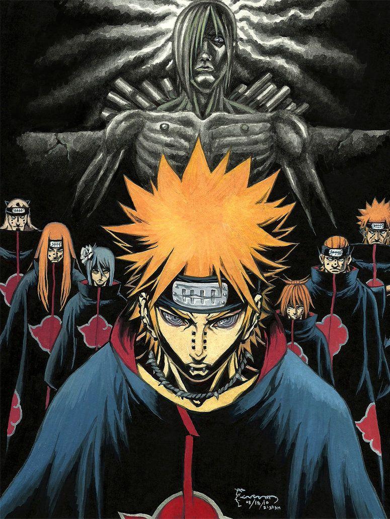 775x1030 Pain Yahiko (Akatsuki) wallpaper
