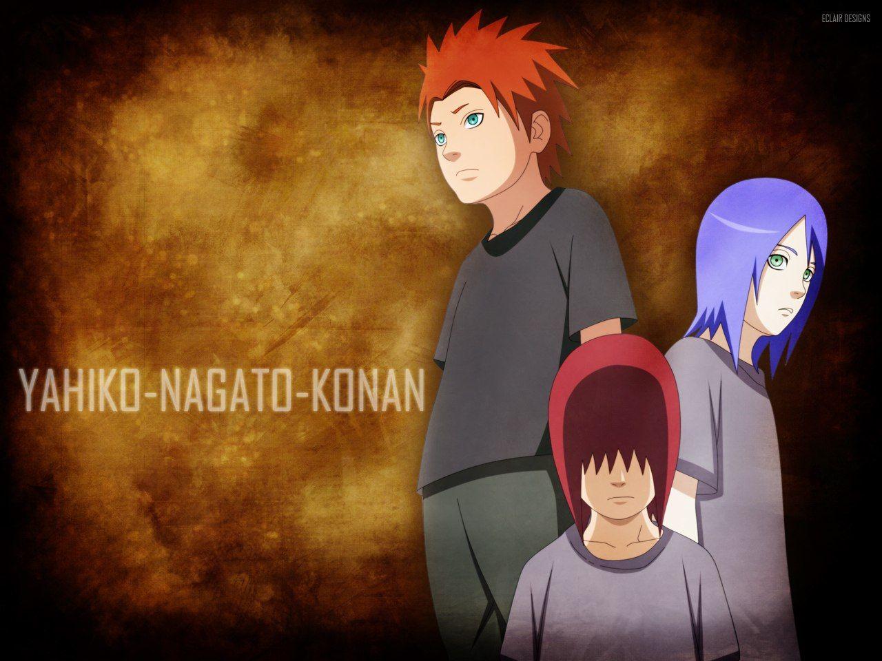 1280x960 Wallpaper Yahiko Konan Nagato Naruto 1280x960