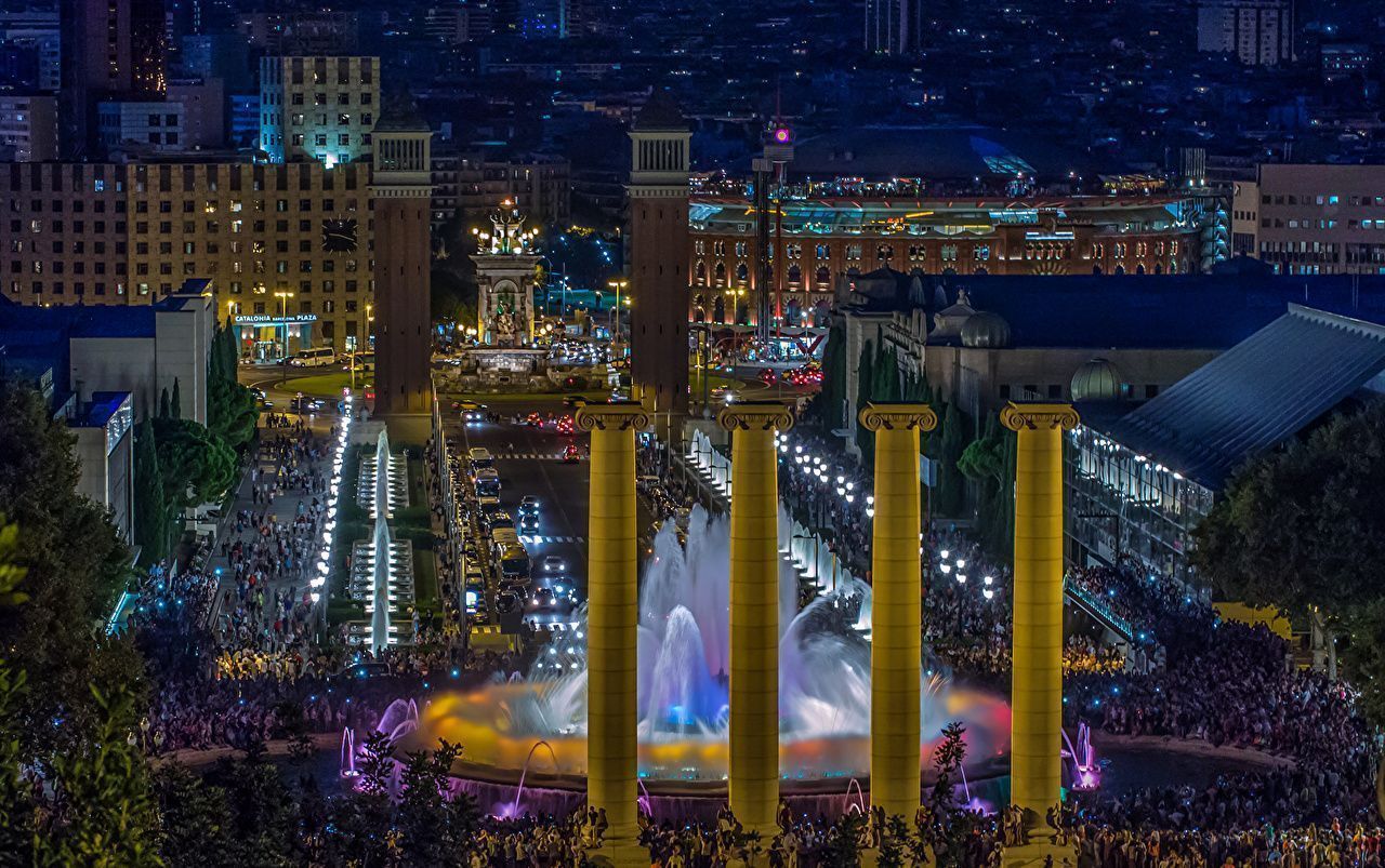1280x803 Picture Barcelona Spain Fountains