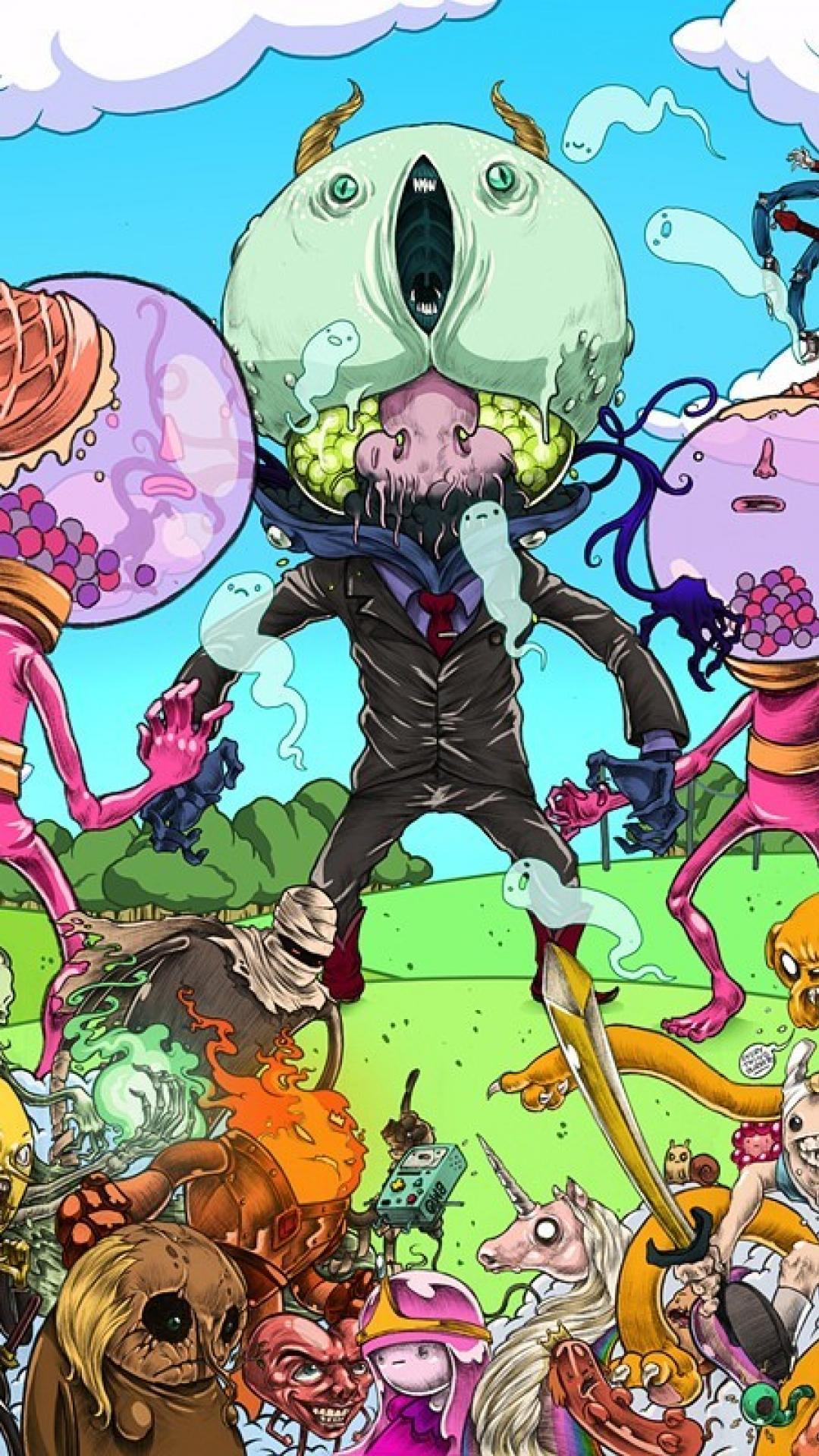 1080x1920 Adventure Time Wallpaper HD iPhone
