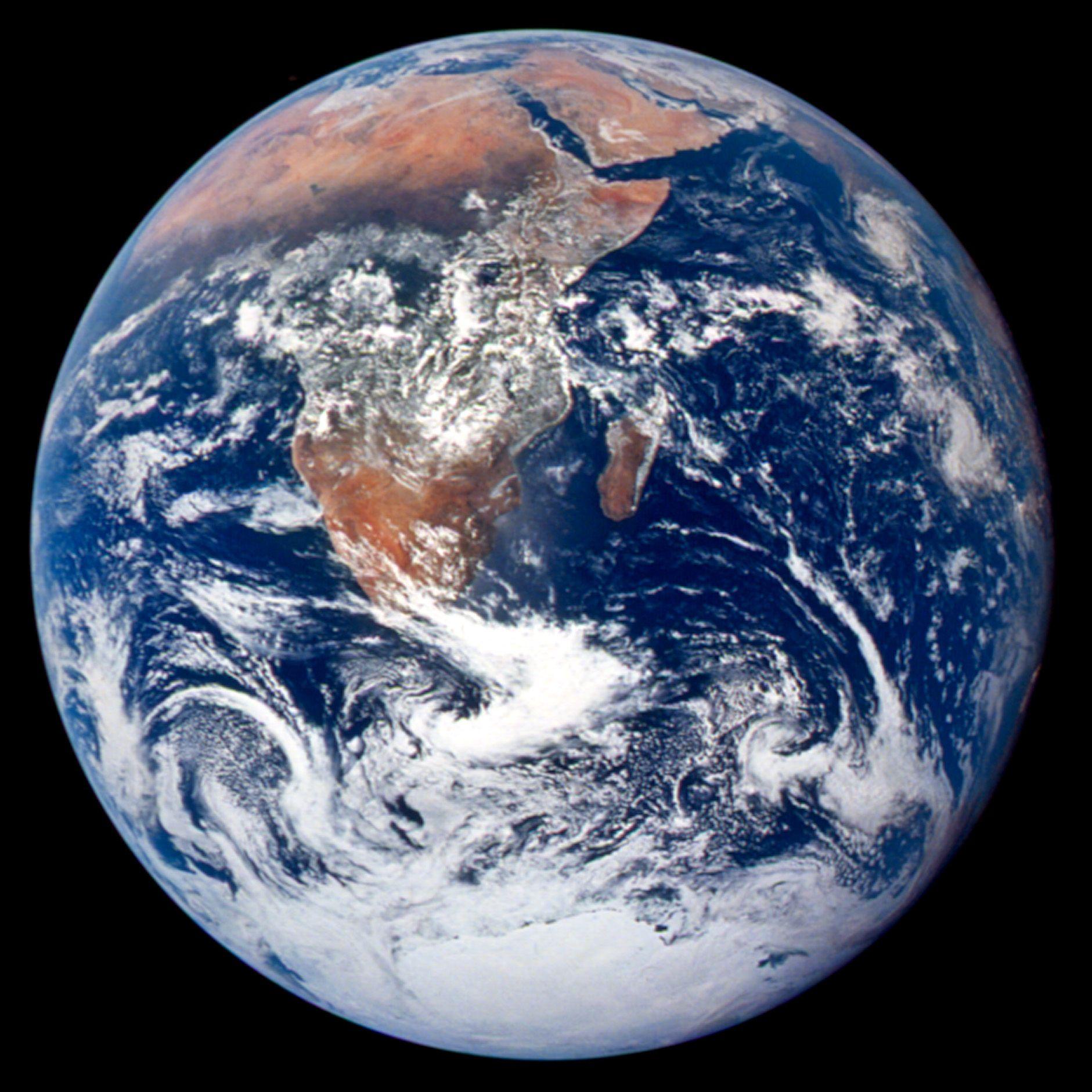 1881x1881 Desktop Wallpaper: The Blue Marble known as Earth