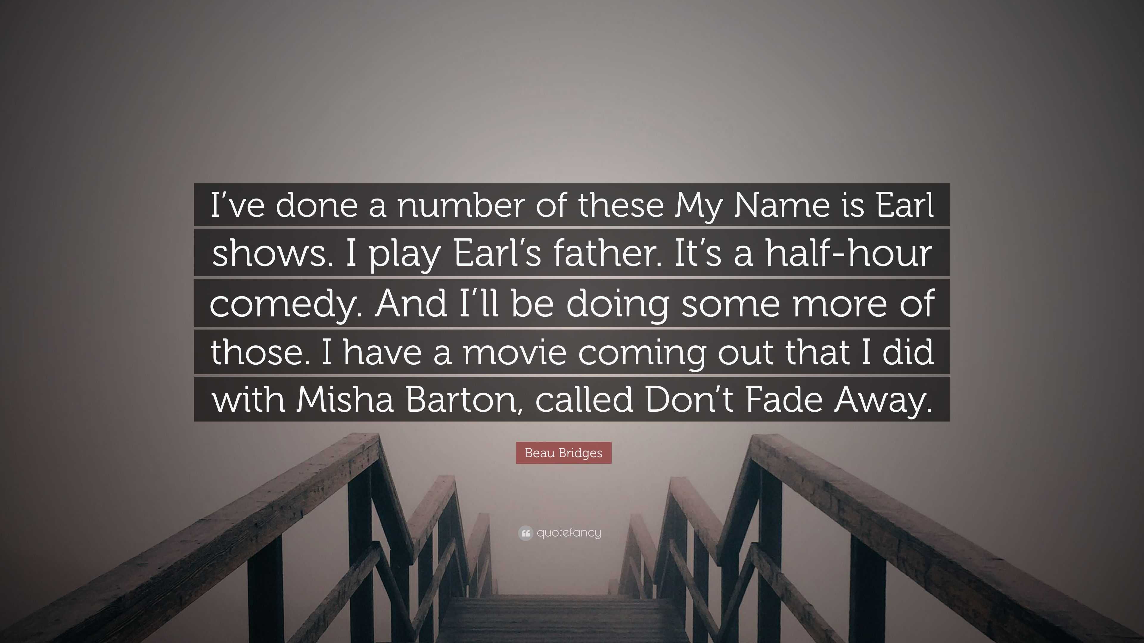3840x2160 Beau Bridges Quote: “I've done a number