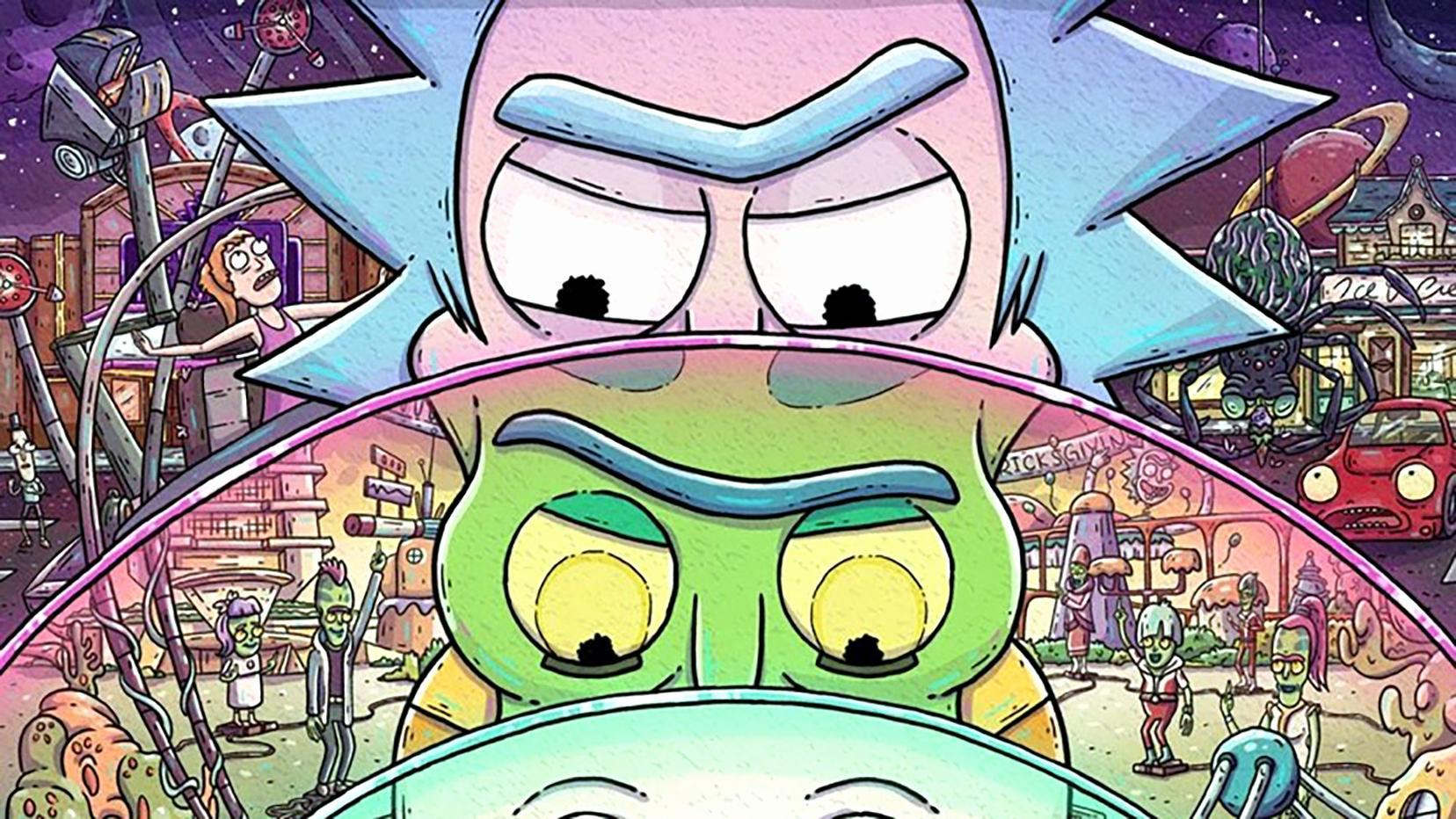1656x932 Hd Rick And Morty Wallpaper To The Cosmic Slaughter