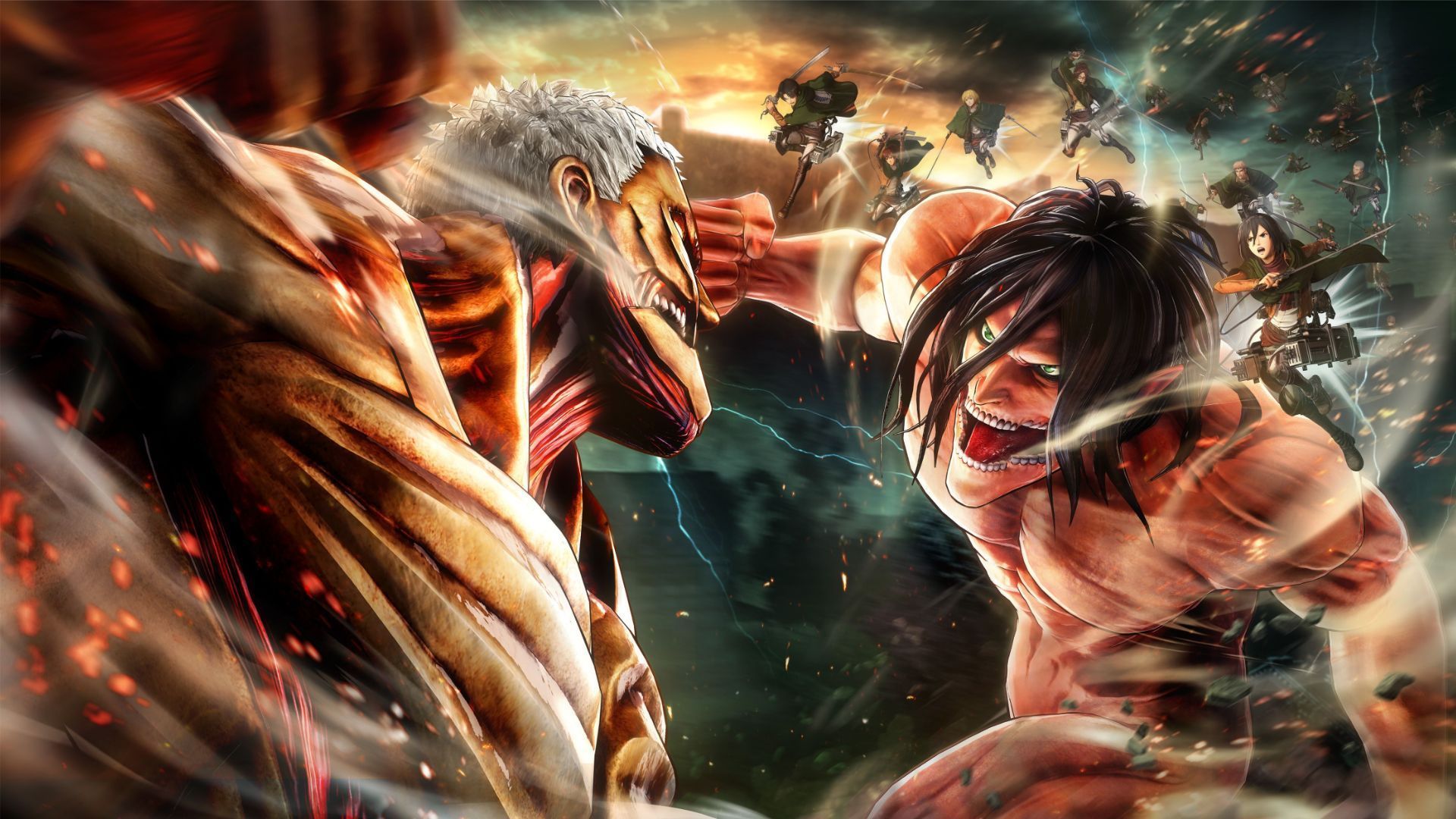 1920x1080 Best Attack on Titan Wallpaper