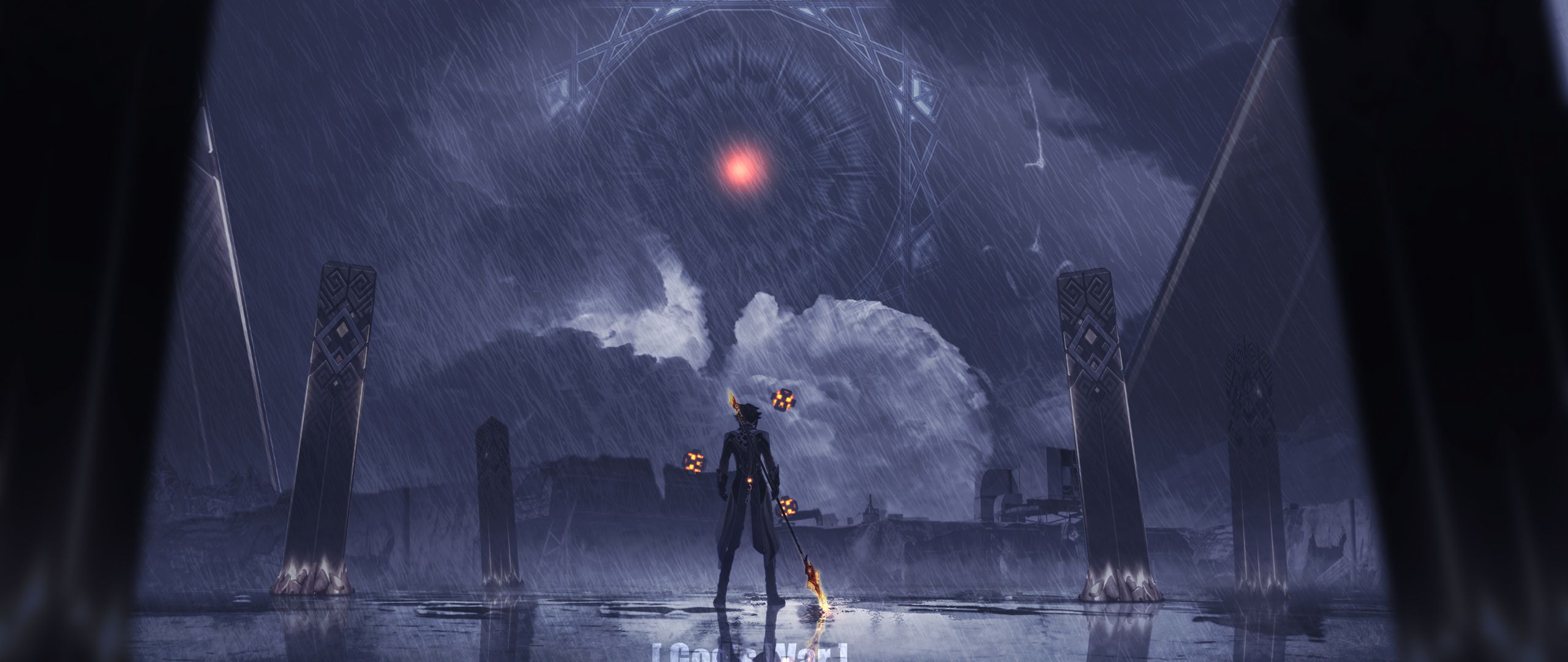 2560x1080 Download wallpaper 2560x1080 zhongli