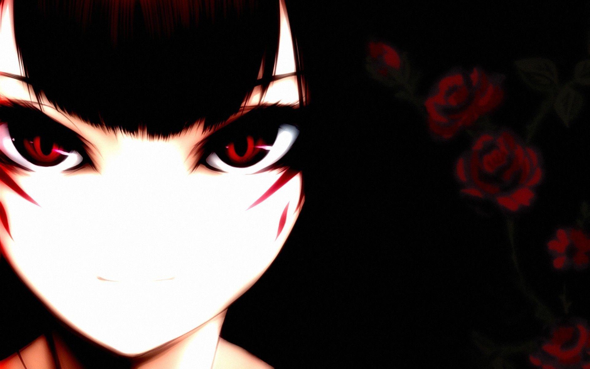 Anime School Girl Red Eye 4K Wallpaper iPhone HD Phone #260h