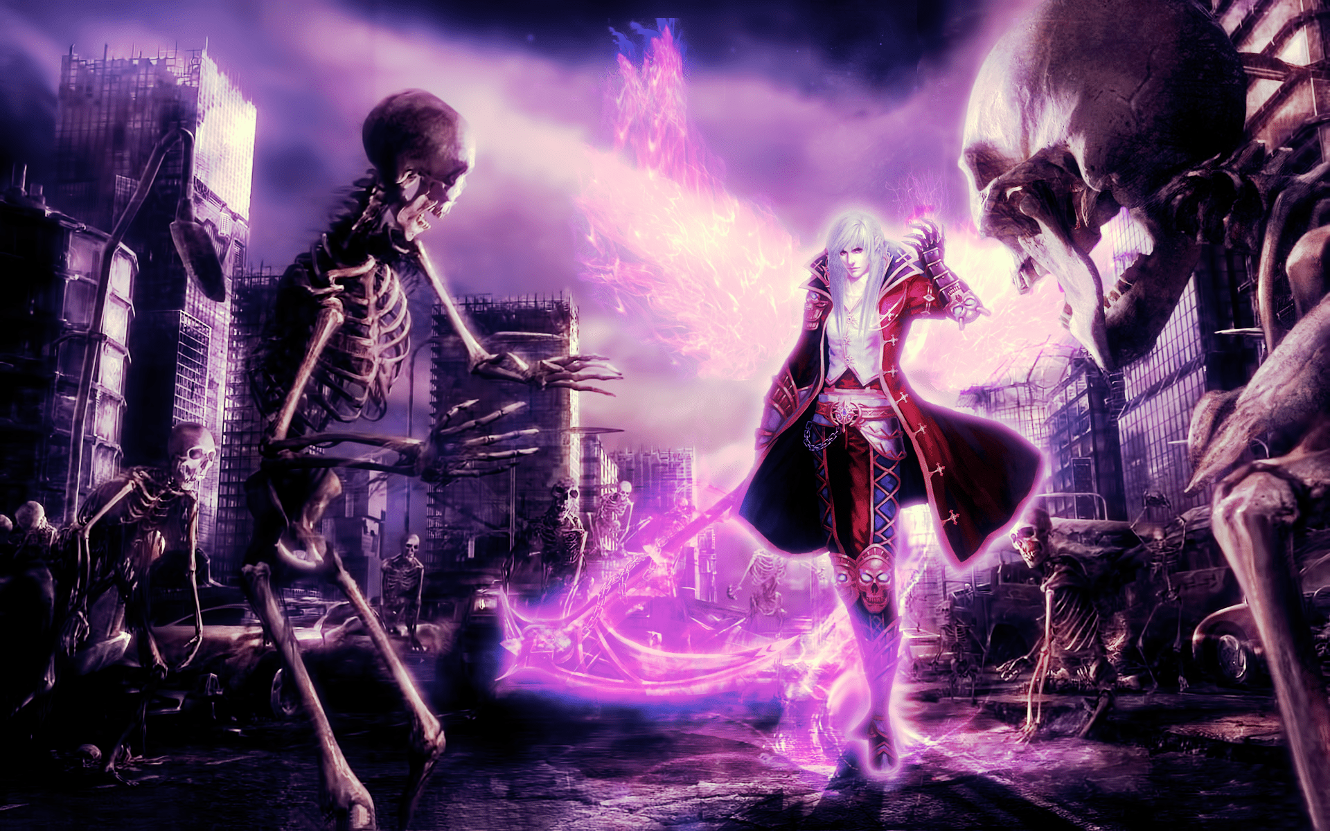 Dark Purple Anime Wallpapers Top Free Dark Purple Anime Backgrounds Wallpaperaccess