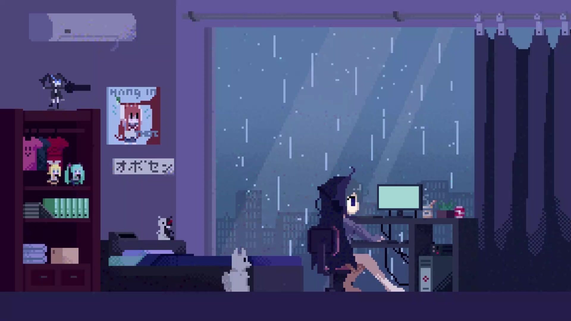 Pixel Art Rain Wallpapers - Top Free Pixel Art Rain Backgrounds