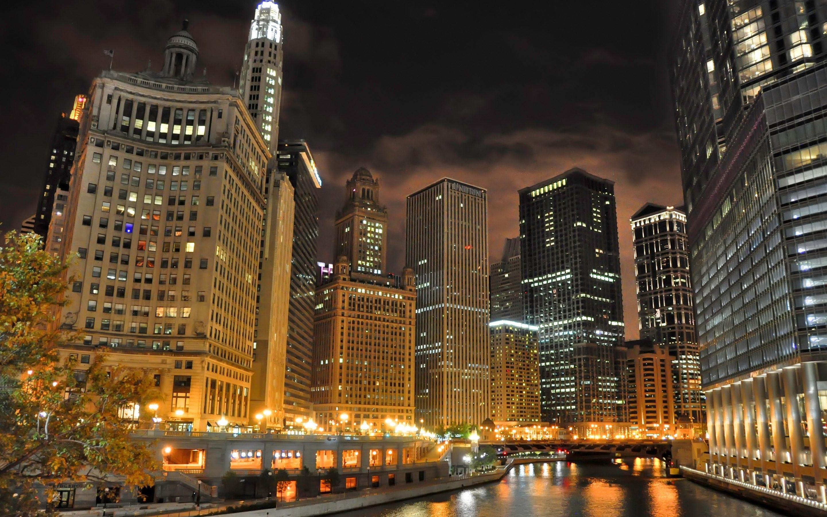 2880x1800 Chicago 4K Wallpaper