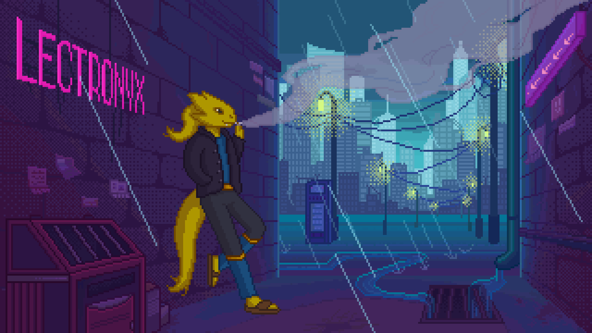 1920x1080 Rainy Night for LectroNyx