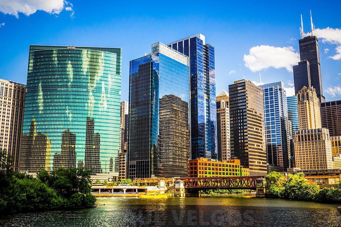 1152x768 Downtown Chicago Wallpaper