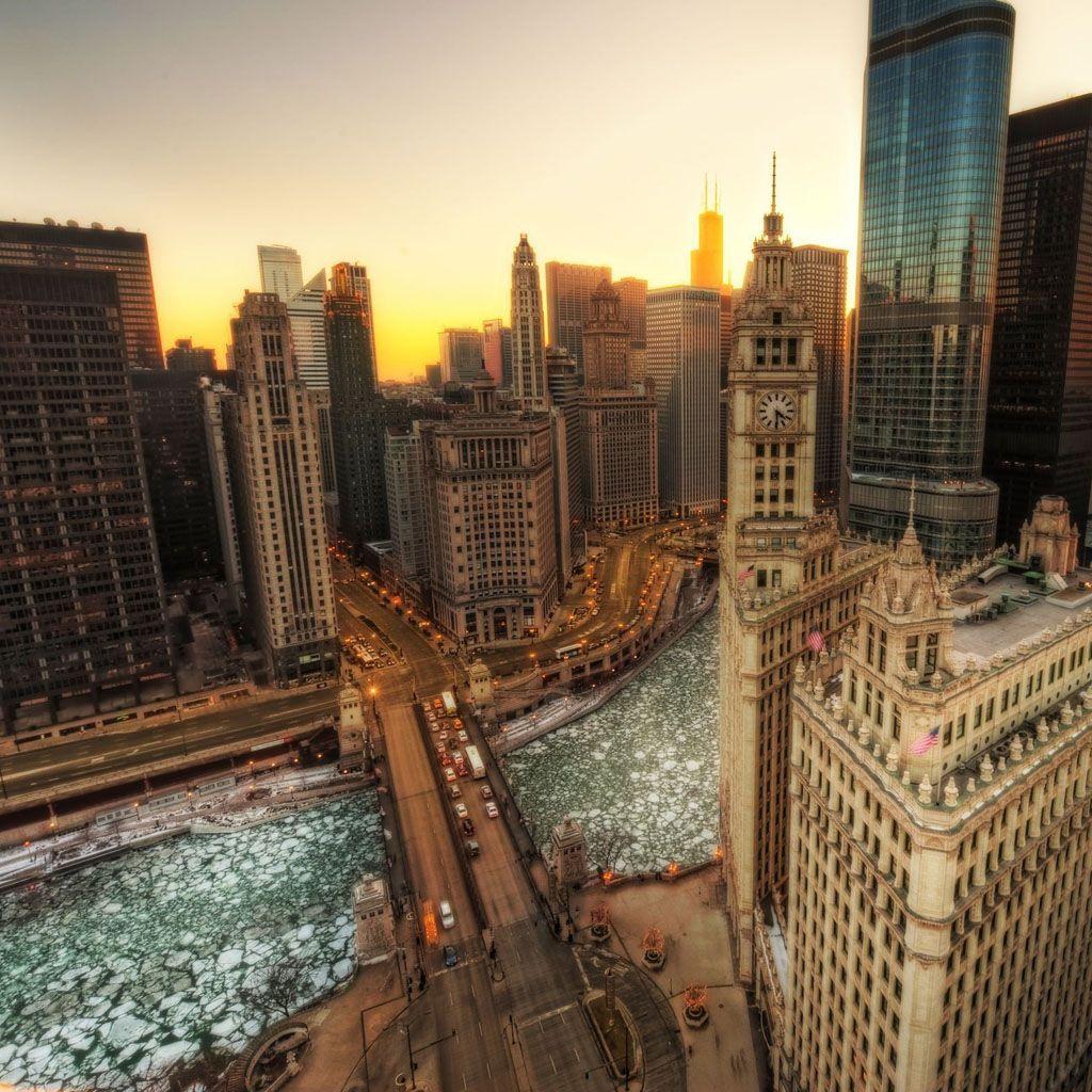 1024x1024 Best chicago iPad Wallpaper HD
