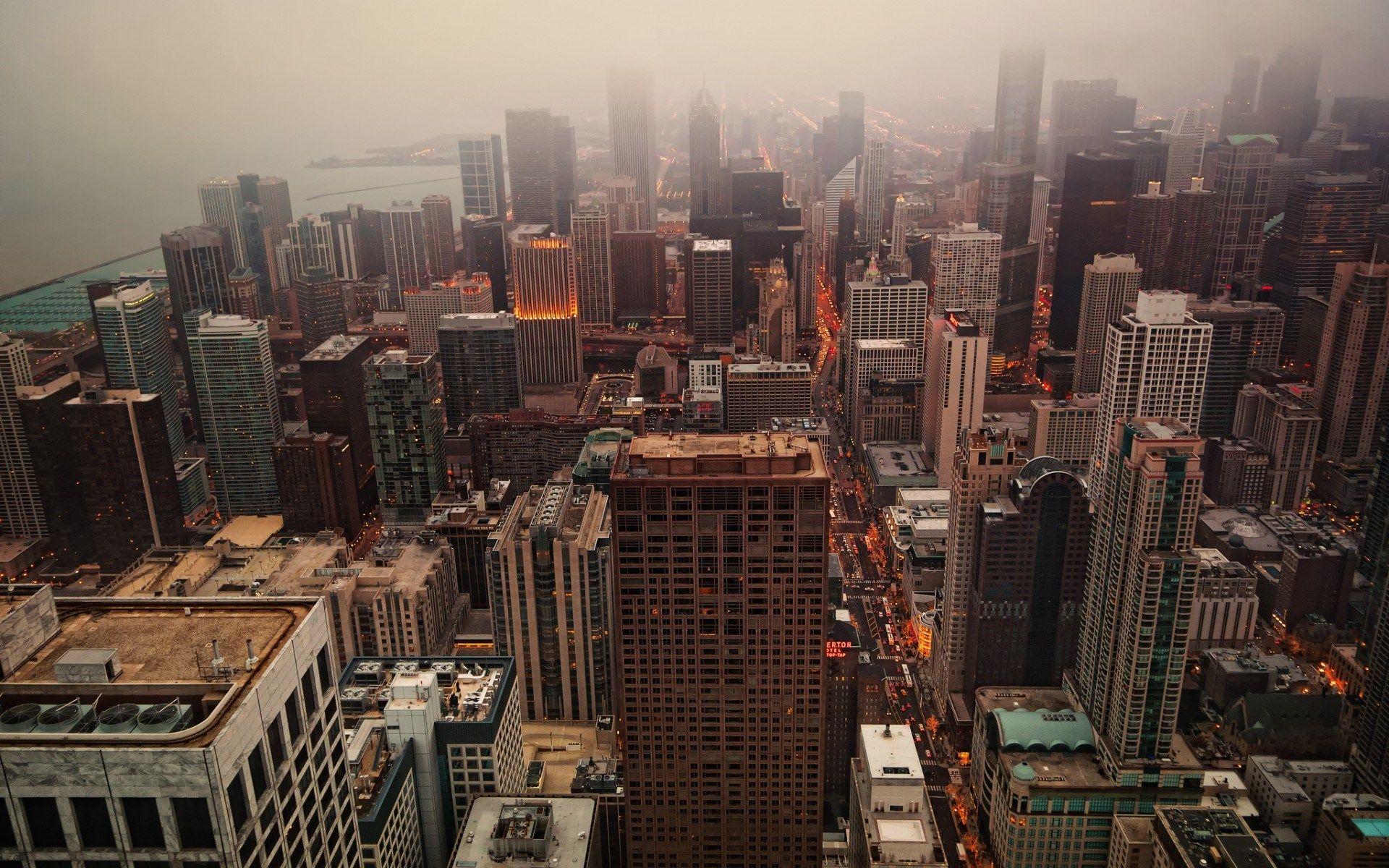 1920x1200 Map Of Chicago Cities Wallpaper 4